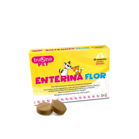 Buona Pet - ENTERINA FLOR 20 Compresse
