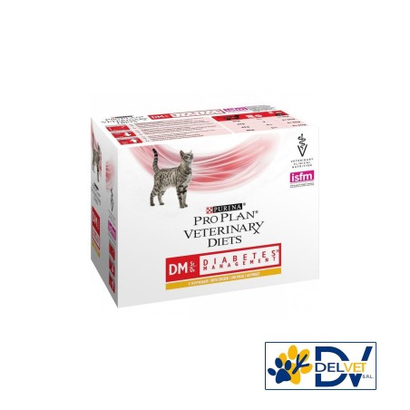 PROPLAN DM POLLO GATTO 10 X 85 gr