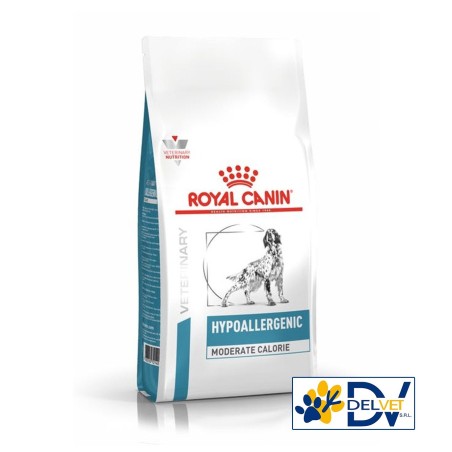 ROYAL CANIN HYPOALLERGENIC MODERATE CALORIE CANE 7 KG
