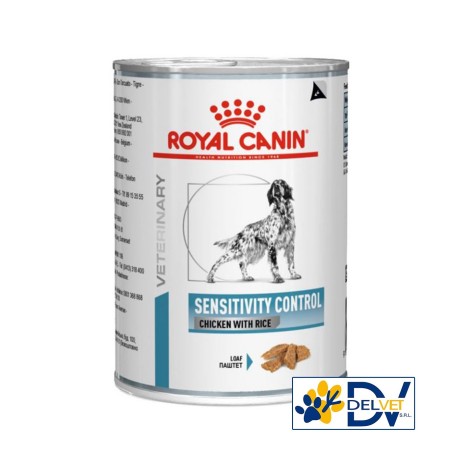 ROYAL CANIN SENSIVITY CONTROL POLLO & RISO CANE 410 GR