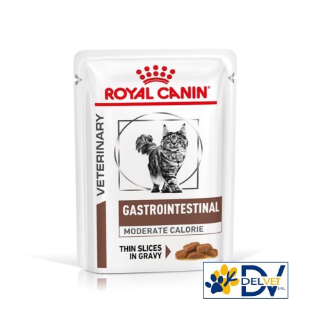 ROYAL CANIN GASTROINTESTINAL Moderate Calorie GATTO 12X85gr