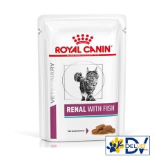 ROYAL CANIN RENAL CON PESCE GATTO 12X85gr umido