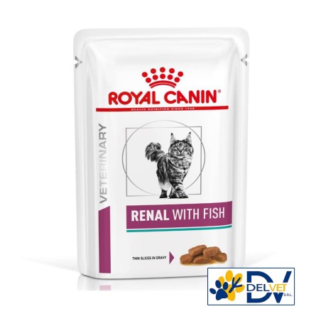 ROYAL CANIN RENAL CON PESCE GATTO 12X85gr umido