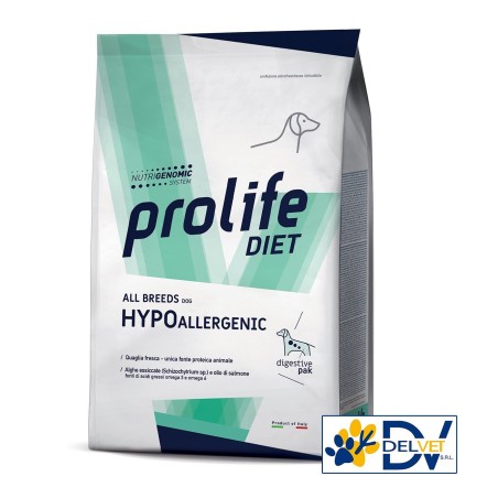 PROLIFE HYPOALLERGENIC ALL BREEDS CANE 8 KG