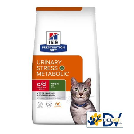 HILL'S C/D URINARY STRESS + METABOLIC GATTO 1,5 KG