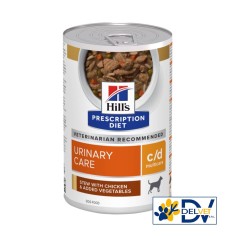 HILL'S C\D URINARY CARE CANE 354 GR UMIDO stew